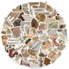 50PCS Retro Art Vsco Graffiti Stickers Aesthetic Cartoon Decals Laptop Luggage Skateboard Phone Guitar Car Sticker