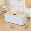 Bread Box with Cutting Board Lid Bin for Kitchen Counter Storage Container Breadbox