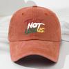 Fashionable letter printed baseball cap for daily leisure activities, suitable for outdoor travel equipment for men and women