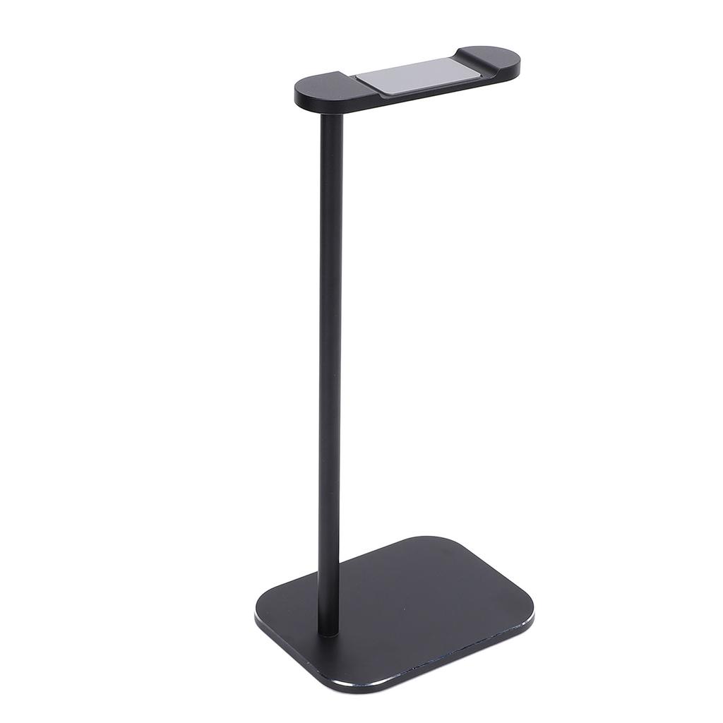Headphone Stand Black Aluminum Alloy Universal Headset Supporting Holder for Desktop