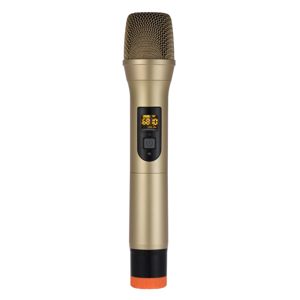 UHF Handheld Wireless Microphone Mic System 48 Channels for Karaoke Business Meeting Speech Home Entertainment