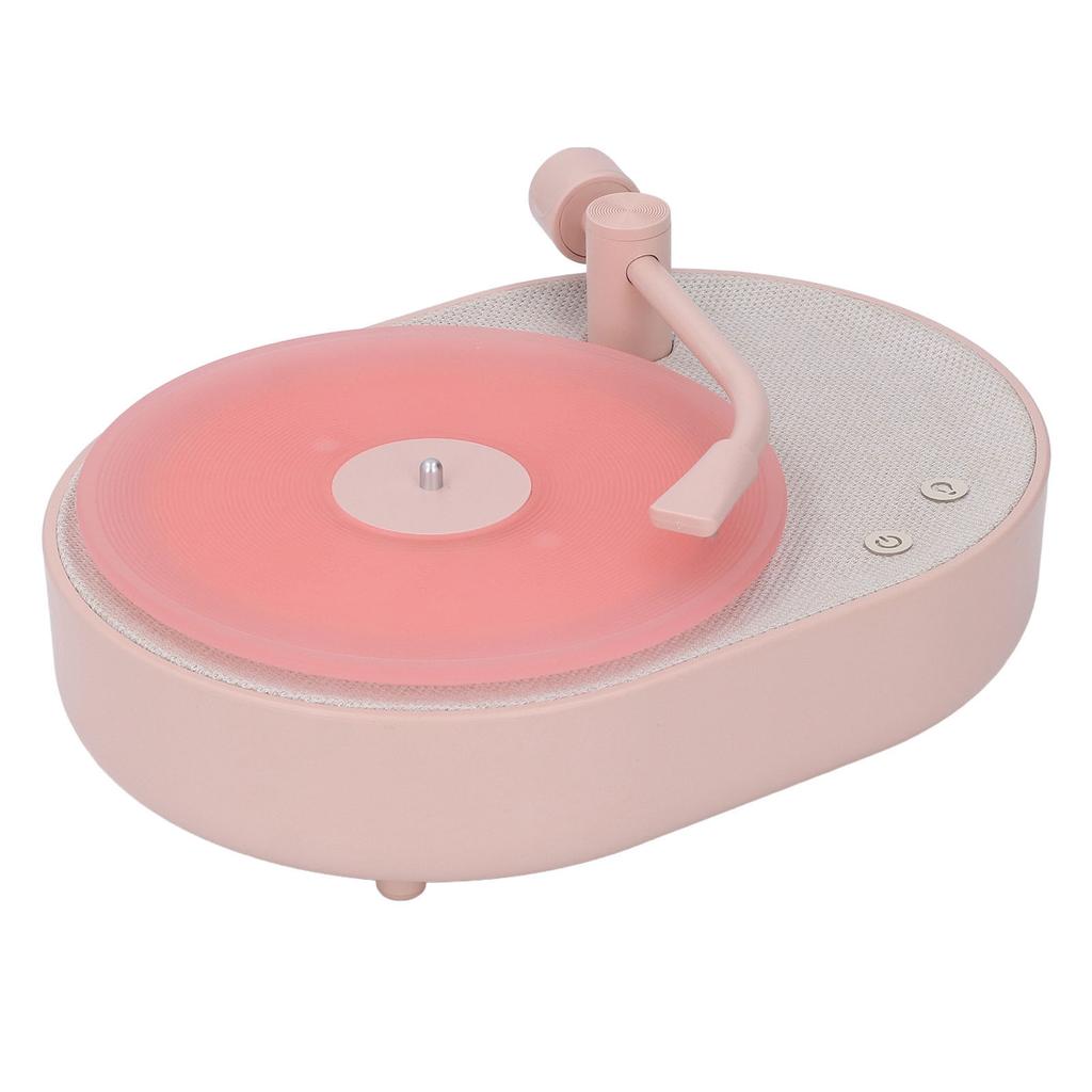 Speaker Record Player Shaped Bedroom Sleep Desktop therapy LED Night Light