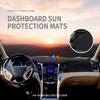 Hyundai Sonata 2011-2014 Trument Panel Mat, Trument Panel Covered Carpet Mat Pad Anti-Slip Trument Panel Covered Sun Glare UV Protector Black