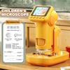 Microscope for Kids with 2 Inch Screen Portable Microscope Kids Microscope Educational Science Birthday Gifts for Girls Boys
