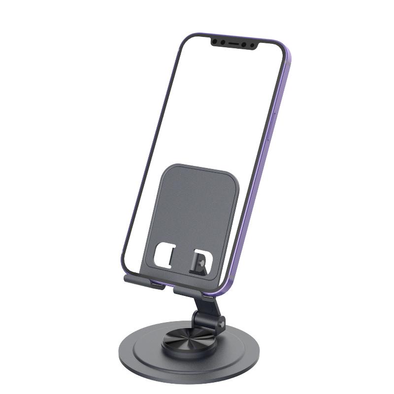 1Pc 360 Degree Rotating Foldable Phone Holder Bracket Portable Mobile Phone Tablet Stand Lazy For Live See A Movie Desk Support