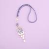 Collana a maglia con perline viola elegante 2025: Accessorio da Donna alla Moda e Versatile