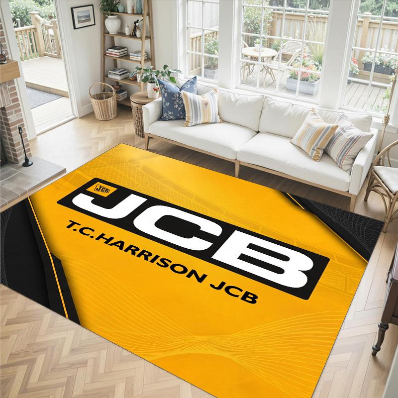 JCB Design Crystal Velvet Carpet Cozy Non?Slip Printed Rug For Bedroom Living Room Entrance