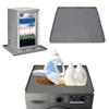 Fridge Silicone Mat Professional Scratch Resistance Leakage Proof Under Washing Machine Mat for Washing Machine Dryer Refrigerator
