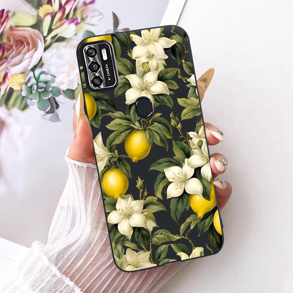 For ZTE Blade A7s 2020 Case A7020 Cute Lion Fashion Painted Cover Soft TPU Matte Phone Case For ZTE Blade A7s 2020 BladeA7s Bags