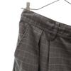 68&brothers Check Pattern 2 Tack Pants M Gray Men's Used