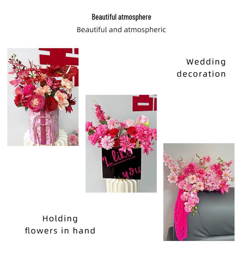 Monet Garden Style Floral Art for Romantic Wedding Decor