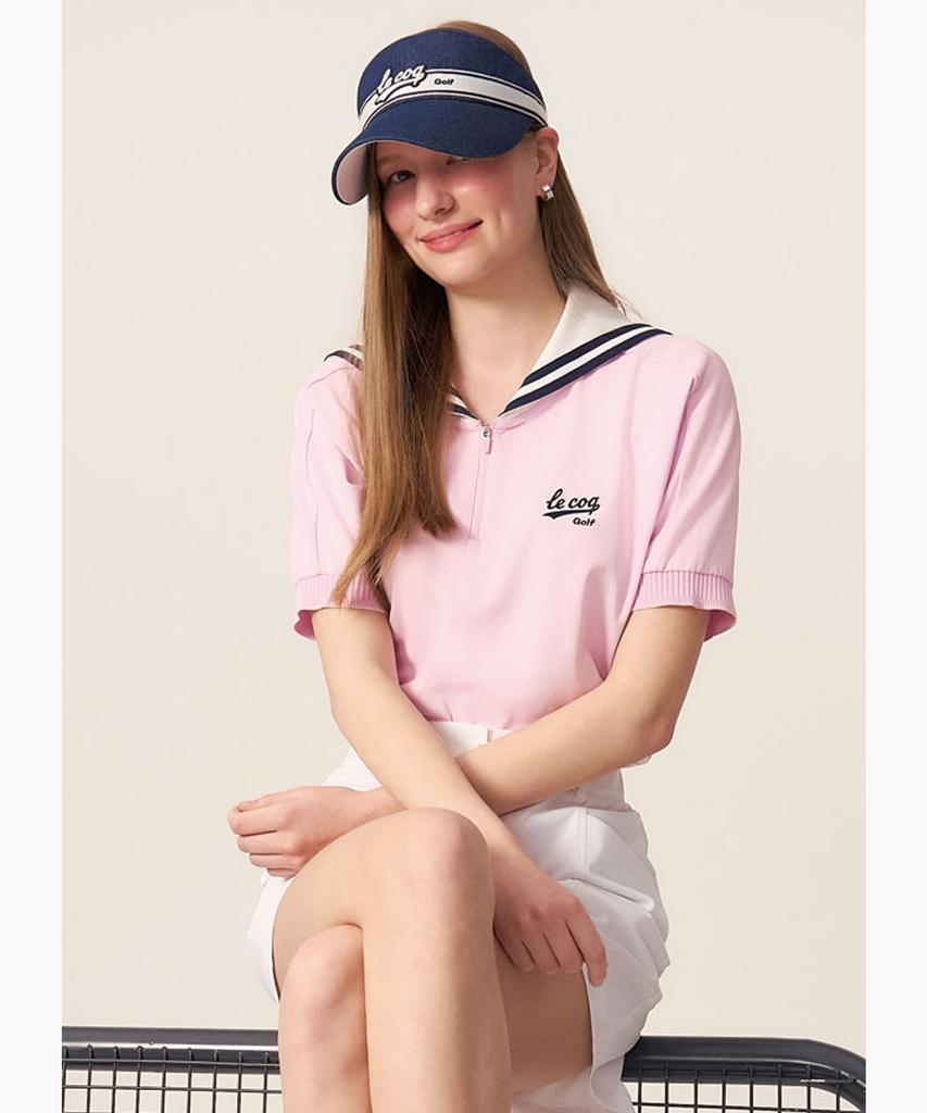 LECOQ GOLF Women'S Solid High Visor _Navy Gr122Lsv11