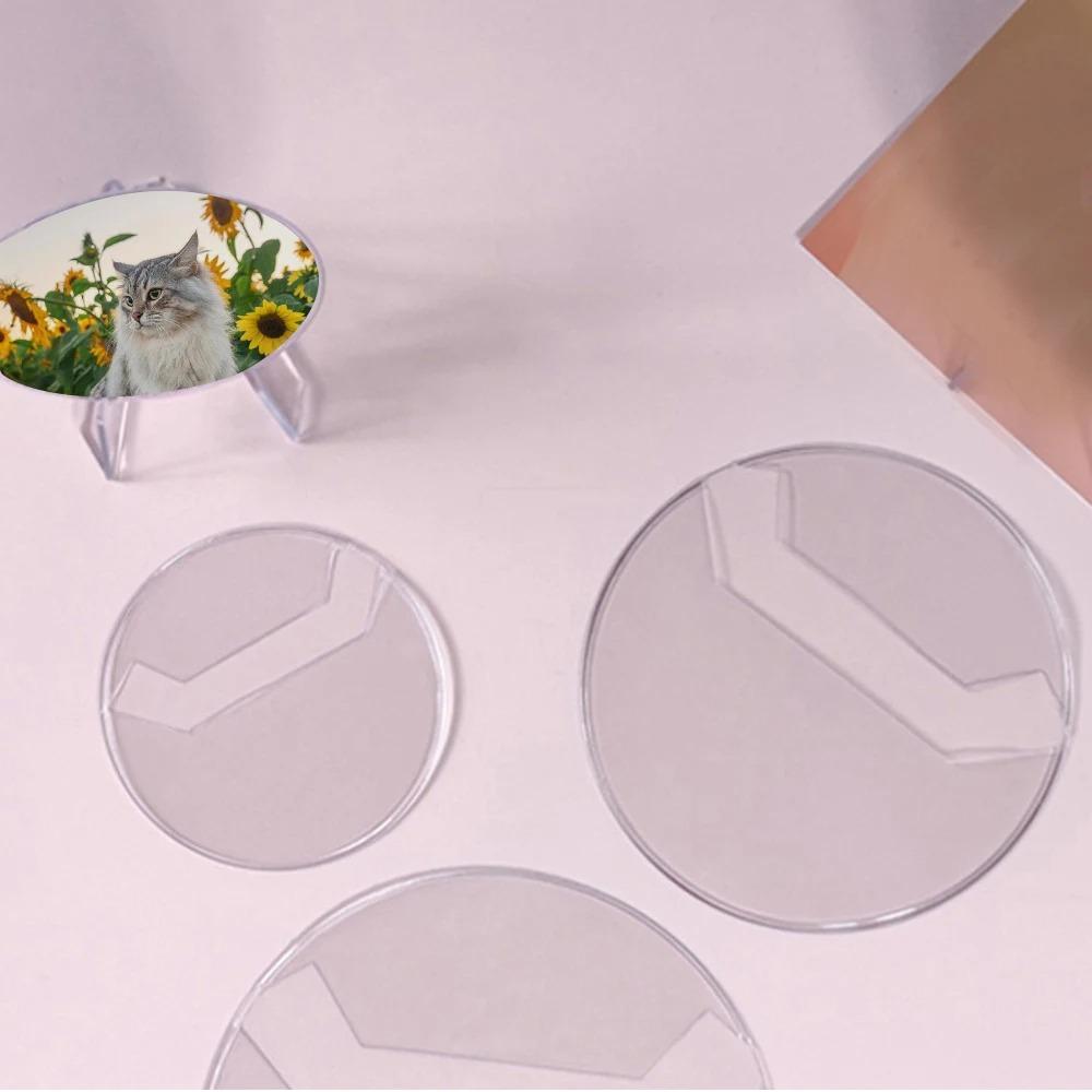 5Pcs Badge Protector Badge Display Sleeve Transparent Badge Protective Sleeve Storage Case