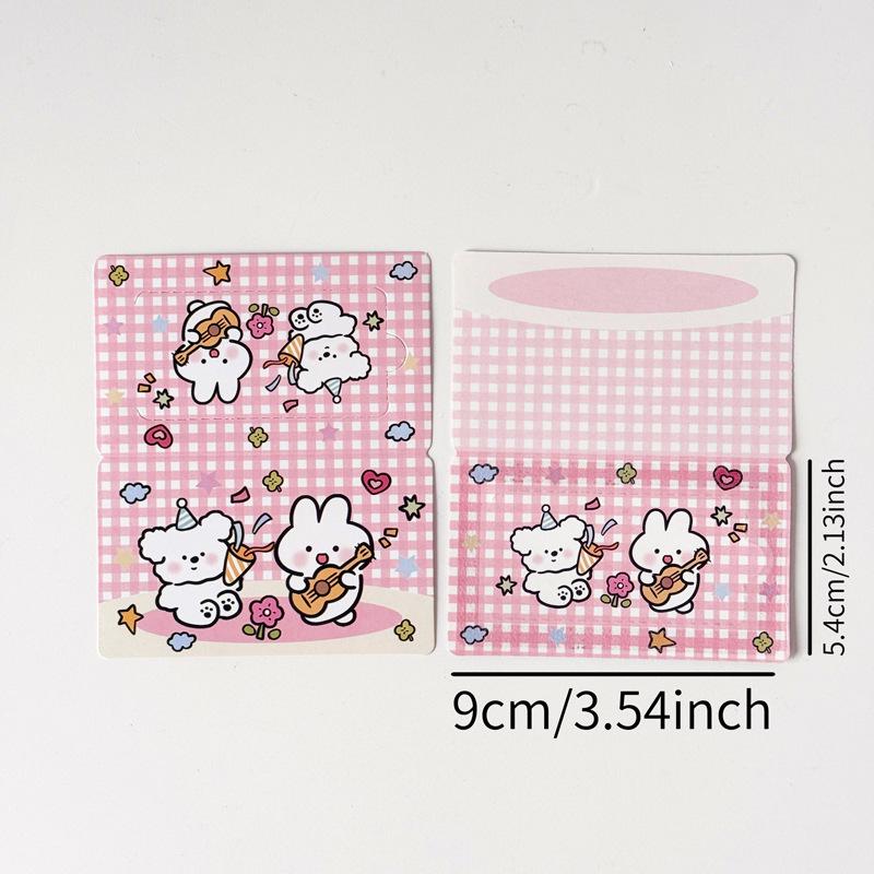 Cute Pet Healing Cartoon Message Card for Family & Couples