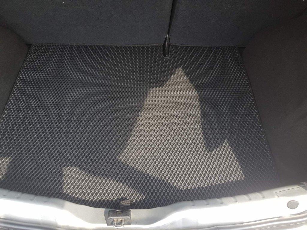 Trunk Mat (EVA, Black) for Renault Sandero 2007-2013