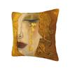 Gustav Klimt Kunst Kissenbezug Druck Kissenbezug Neuheit Kissenhülle für Sofa Couch Bett Wohnzimmer