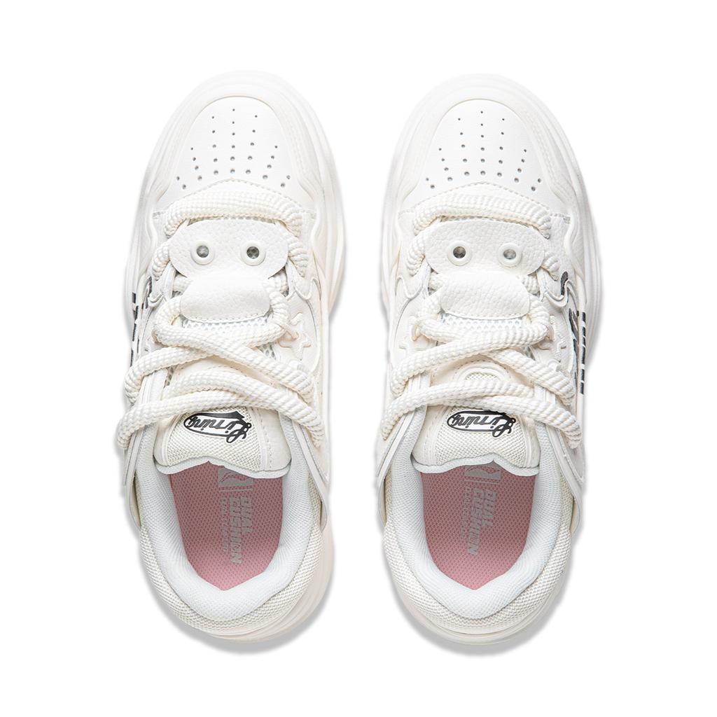 Li Ning Journey 2.0 Thick Sole Sneakers Men Sneakers Cloud-White AGCU091-6