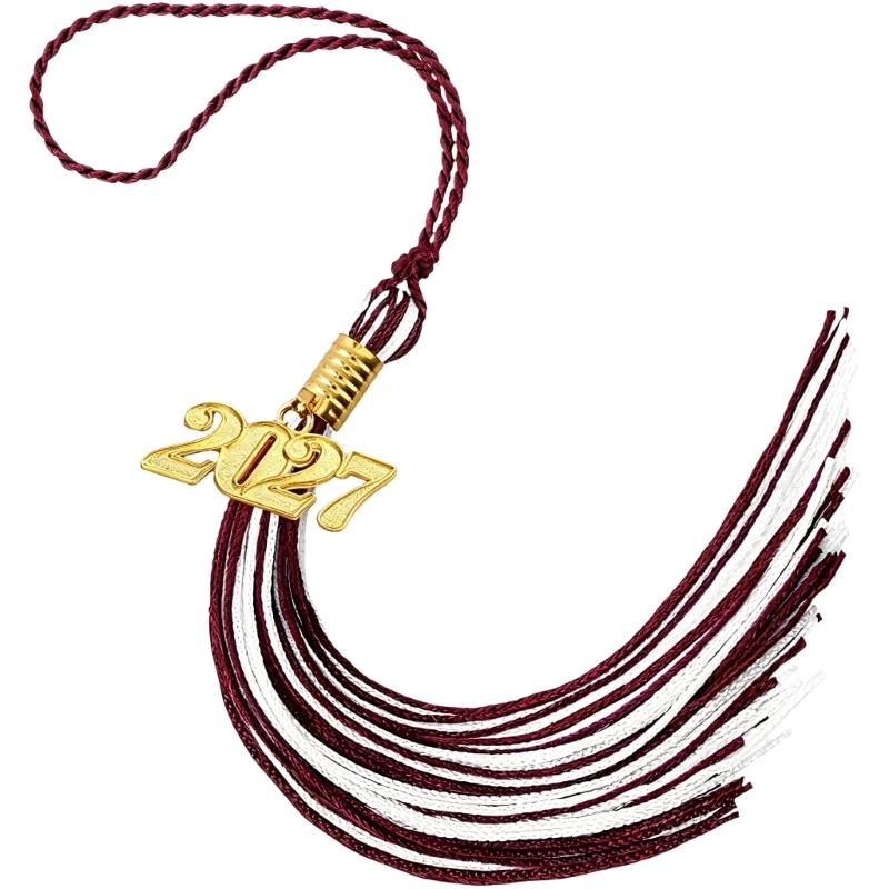 2027 Graduation Year Tassels With Polyester Strand For Ceremonies And Designs