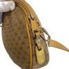 GUCCI 007 104 0013 vintage Old Gucci Micro GG PVC Shoulder Bag beige PVC Used
