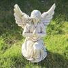 Angel Statue European Resin Angel Decoration Statue Outdoor Home Desktop Garden Gift