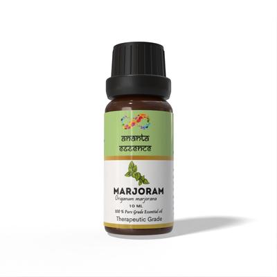 Ananta Marjoram Essential Oil 10 Ml – Herbal Woody Aroma Oil for Diffusers, Candles and Home Fragrance