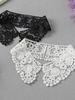 1 Pair New Versatile Lace DIY Accessories With Fake Collars And Patches For Clothing Accessories
