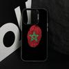 M-Morocco F-Flag Phone Case For iPhone 17,16,15,14,13,12,11 Plus,Pro Max,XS,Colorful Silver Black Cover