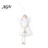 Soft Plush Home Decor Christmas Tree Angel Doll Ornament, Cute Small Handmade Pendant for Thanksgiving Day Gifts, Holiday Party Hanging