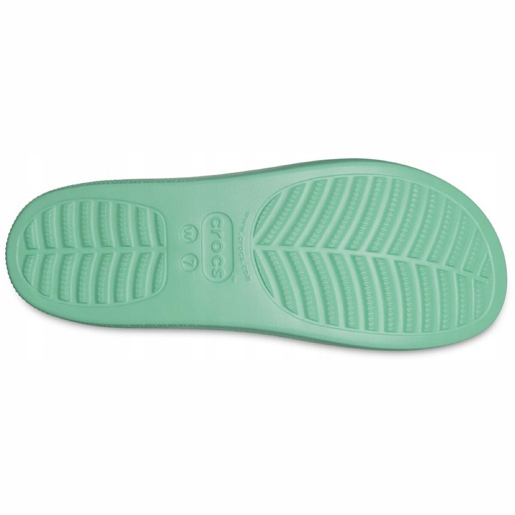 Saboti Femei Women's Classic Platform Slide Sandals Lightweight Comfort Clogs Croslite Verde Green