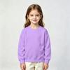 Boys and Girls Long Sleeve Color Hoodie Kids Casual Comfortable Pullover Sweatshirt