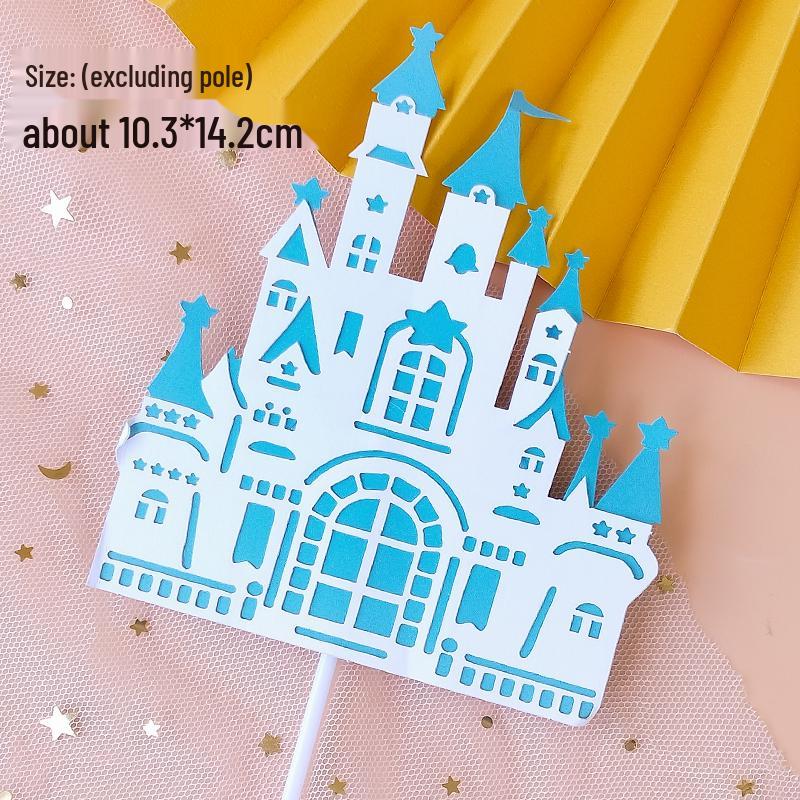 Princess and Prince Ferris Wheel Cake Topper for Birthday Decoration