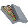 [Inden-ya] Wallet 5740 Bundle Josha Pattern 9.2cm x 19cm x 2.3cm, 1 Bill Compartment, 12 Card Slots, Beige