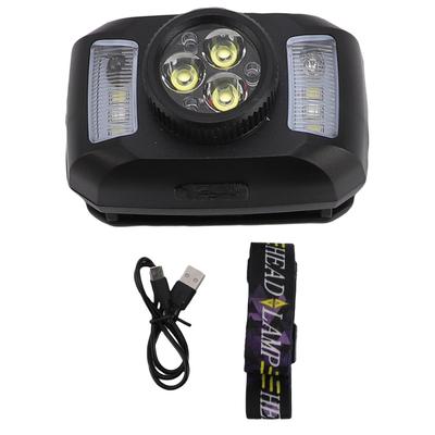 COB LED Headlamp Ultra Bright Rechargeable Headlight Flashlight with Motion Sensor for Outdoor Camping Running Hiking
