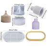Silicone Flower Vase Molds Storage Container Moulds Silicone Flower Vases Casting Molds Epoxy Resin Molds For Making Flower