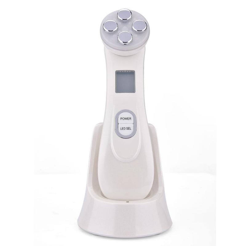 Microcurrents Machine for Face 5 In 1 RF Radio Frequency Led Light Therapy Facial Lifting Massager Skin Tightening Care Beauty4.1477 Purchases