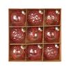 Christmas Decoration Large Tree Ball Glitter Retro Decoration Ball Set, Easy Ll, Suitable Christmas Parties,