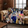 3D Hyunjin Solo KPOP Singer Flannel Blanket,Warm and Cozy Soft Throw Blanket for Home Bedroom Bed Sofa Picnic Office Cover Gift