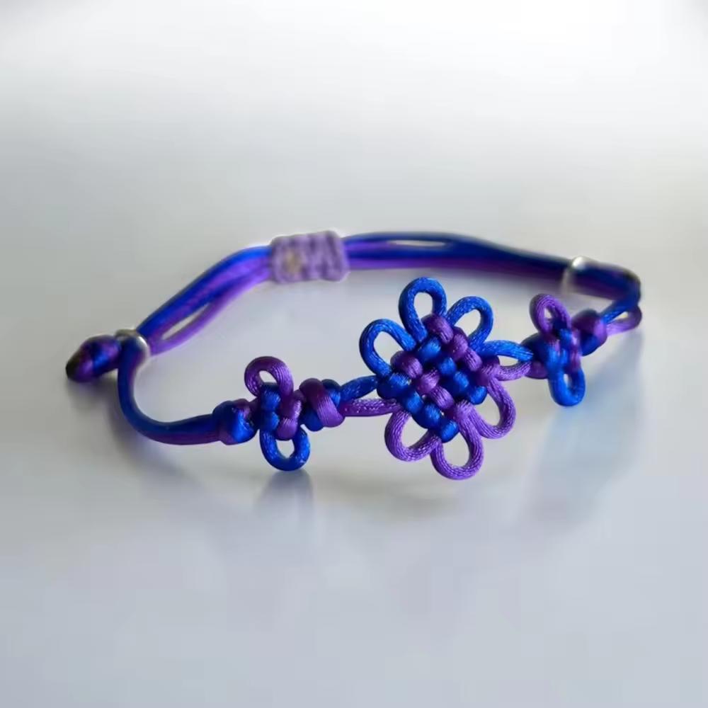 Ping An Knot Weaving Hand Rope, Adjustable Blessing Gift Bracelet, Women's Ping An Knot Weaving Bracelet