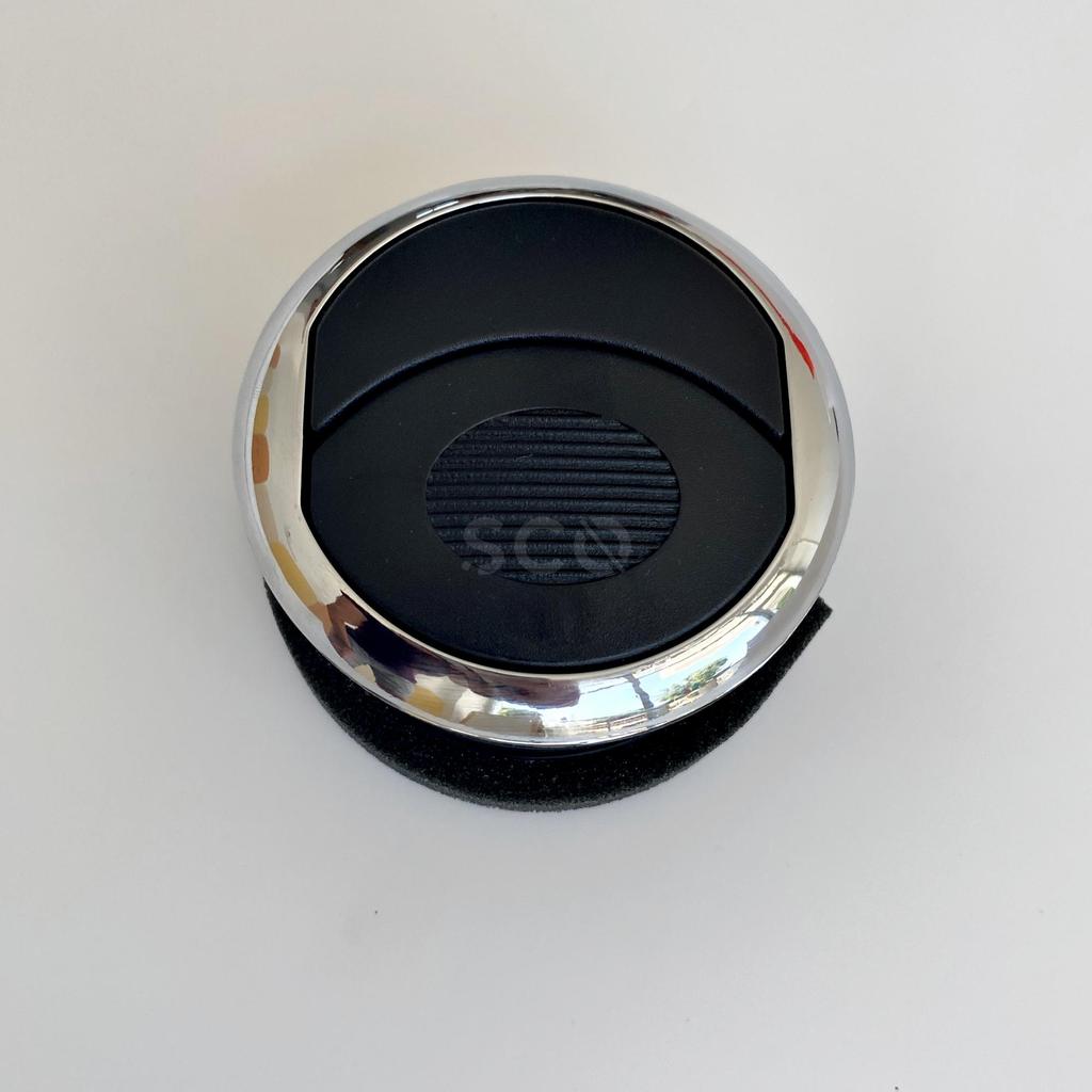 Chrom-Armaturenbrett-Entlüftungsgitter für Fiat Fiorino, für Fiat Qubo, für Bipper, für Nemo, Heizungs-Lüftungsgitter, schwarze Mittelkonsolen-Entlüftungsöffnung 735460869