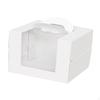 Birthday Cake Box Carrier Elegant Sturdy Container Dessert Takeaway Packaging for