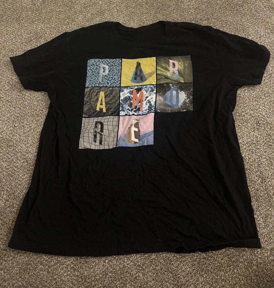 

Hot Logo Paramore 1Side Black Color Size S To 5XL Shirt FN1205 Unisex T-Shirt S