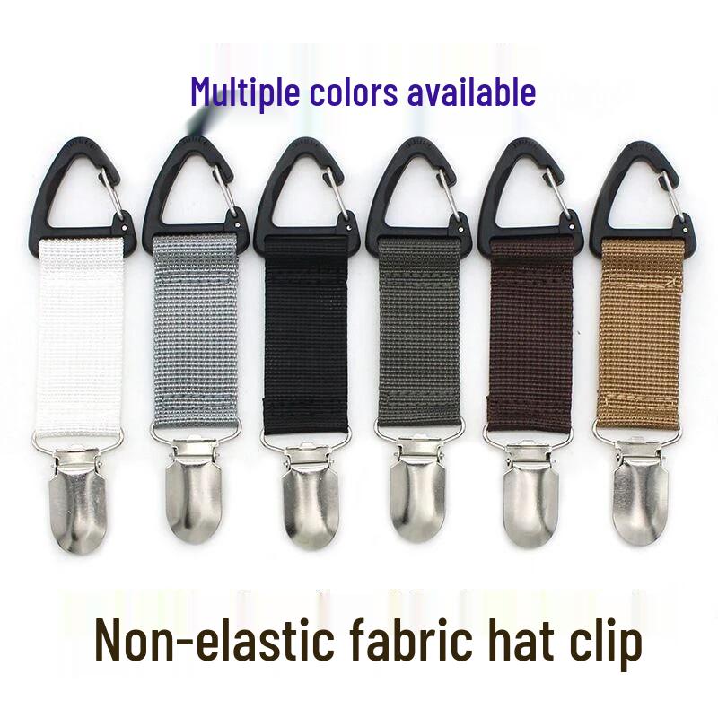 

Новичок 0.23 Многофункциональная шляпа от солнца с защитой от потери, с портативным зажимом для сумки 2 Hat Clips - Mixed Colors
