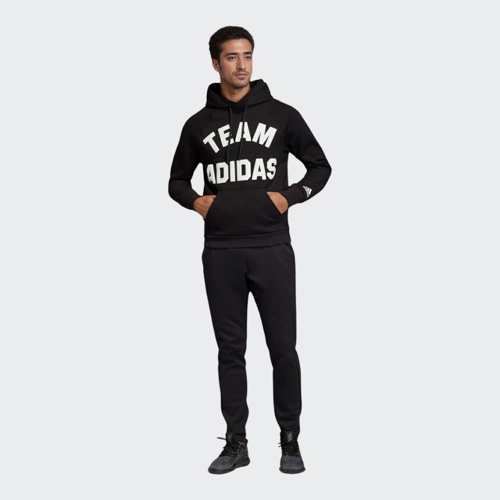 Adidas Vrct Hoodie Sporty Casual Pullover Sweatshirt Men Tops Black EA0377