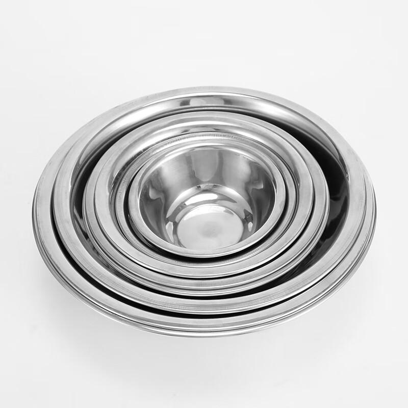 Tai Tang Commercial Stainless Steel Mixing and Prep Bowls