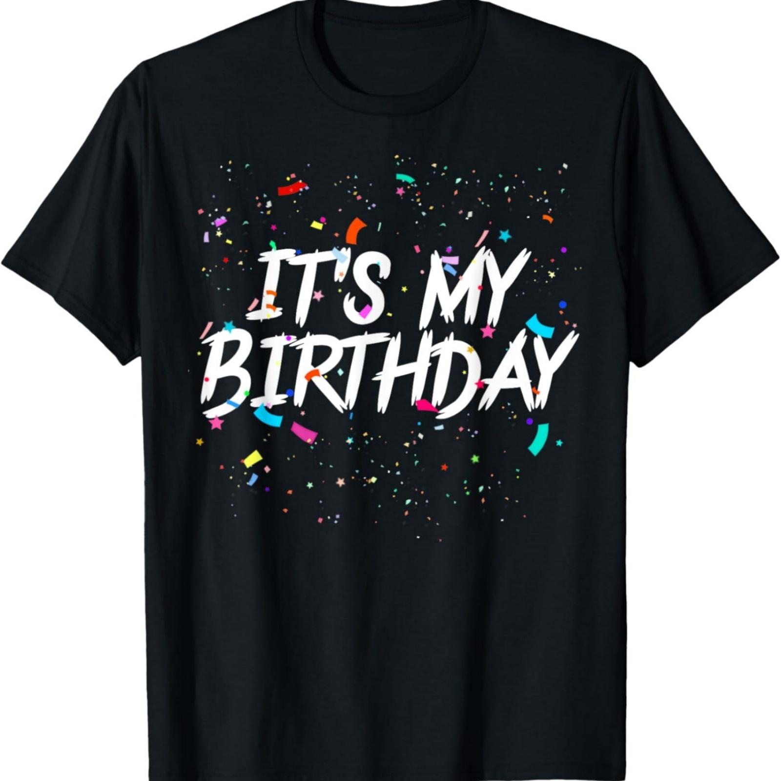 It s My Birthday Apparel For Women Men & Kids Birthday T-Shirt XXXXXL разноцветный
