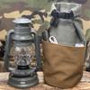 Retro Canvas Tote for Kerosene Lamp Storage - Outdoor Camping Shade Bag