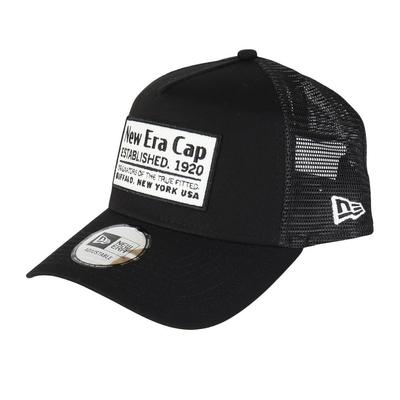 Mesh Free 940AFTR MESH SERIES NER36C0351 9FORTYA-FRAME Cap, Cotton, Black, Size, BLK, 14388625,