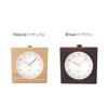KATOMOKU Alarm Clock 5 Natural km-78NA Wooden Alarm Clock 11.2 x 11.8 x 4.6 cm