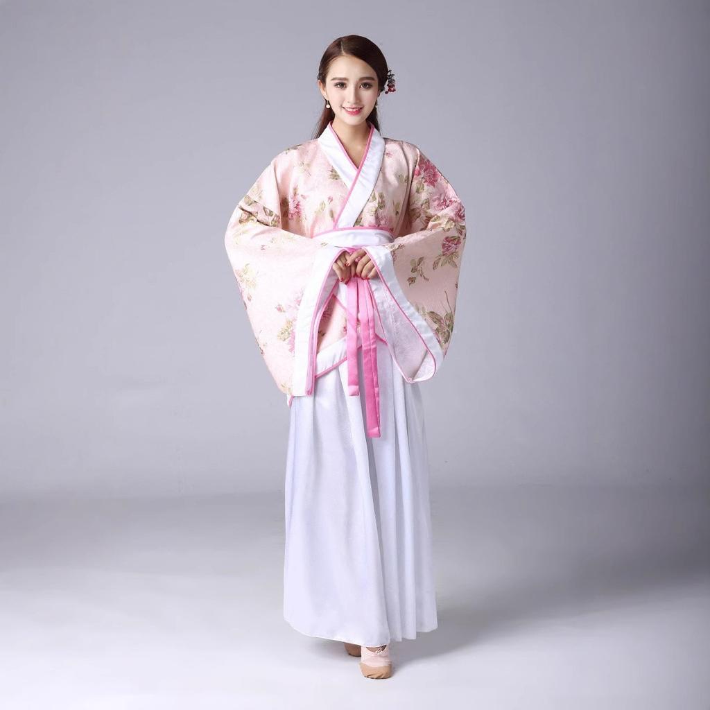 Kostüm der Antike, Tang-Dynastie, Antikes Hanfu Performance-Outfit, Klassischer Tanz.