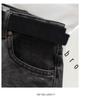 Damen High-Waist zerrissene Jeans-Shorts - Sommerlich lässig A-Linie, ausgefranster Saum, Bauchkaschierend, Schlankmachender Wide-Leg Stil